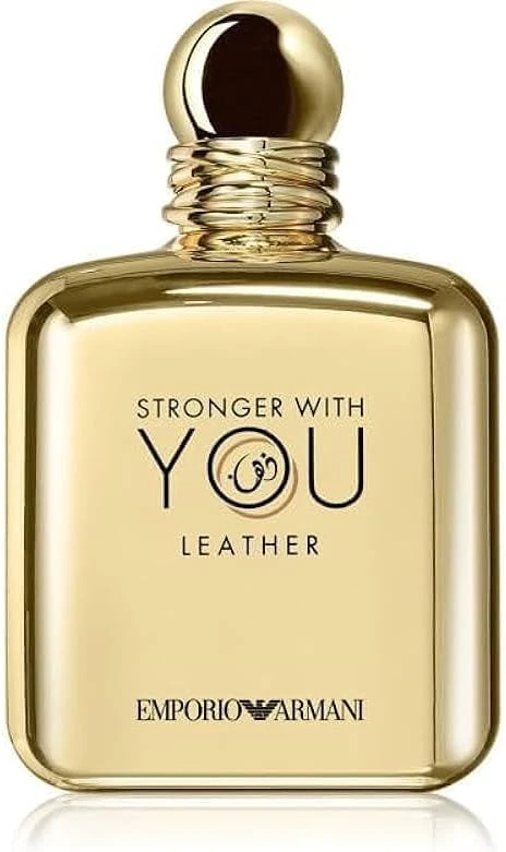 Armani Stronger With You Leather Eau De Parfume for Men Spray - 100Ml, 3.4 Oz
