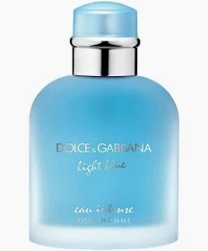 DOLCE & GABBANA LIGHT BLUE EAU INTENSE EDP 100ML FOR MEN