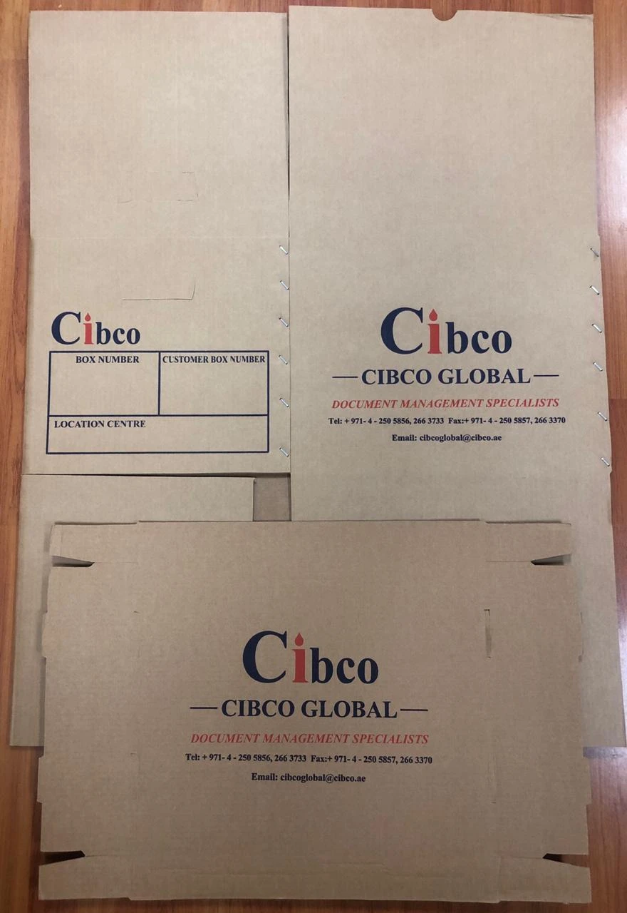 Pack of 4 Boxes - A4 File Storage Box/Document Storage Box/Archive Box/Shipping Box/Storage Box/Multi Purpose Box/Box With Lid